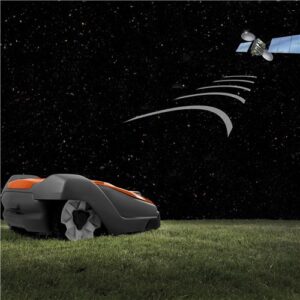 Navegacion GPS asistida de robot cortacésped Automower 520 de Husqvarna