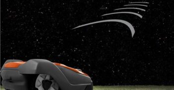 Navegacion GPS asistida de robot cortacésped Automower 520 de Husqvarna